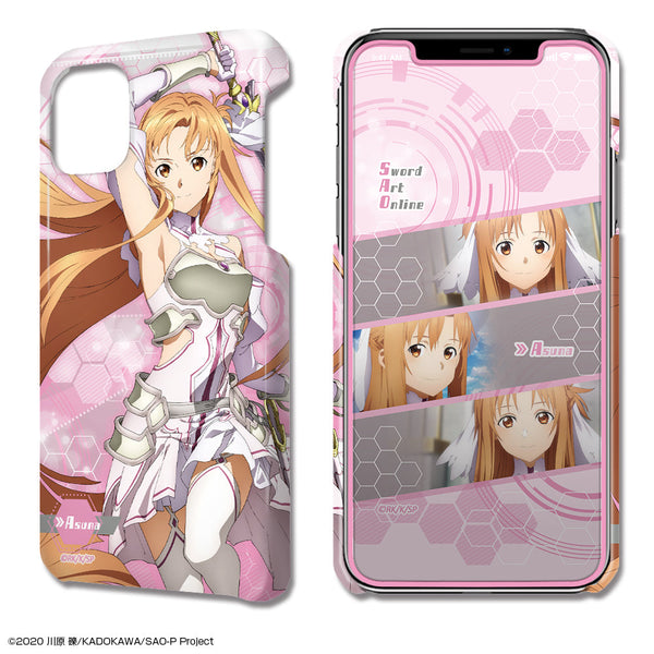 『劇場版 ソードアート・オンライン -プログレッシブ- 星なき夜のアリア』デザジャケット iPhone 11ケース&保護シート デザイン02(アスナ/A)【202403再販】